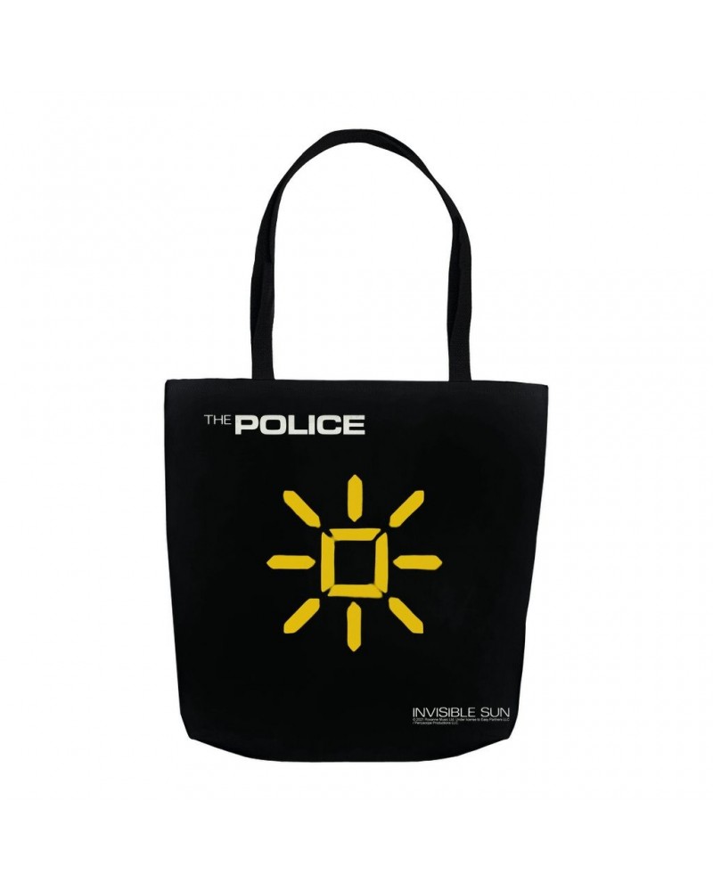 The Police Tote Bag | Invisible Sun Album Cover Bag $12.98 Bags