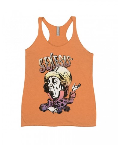 Genesis Ladies' Tank Top | Colorful Ombre Mad Hatter Shirt $8.69 Shirts