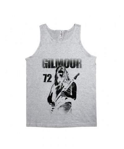 David Gilmour Unisex Tank Top | Gilmour 1972 Design Distressed Shirt $9.48 Shirts