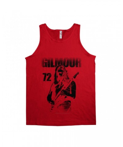 David Gilmour Unisex Tank Top | Gilmour 1972 Design Distressed Shirt $9.48 Shirts