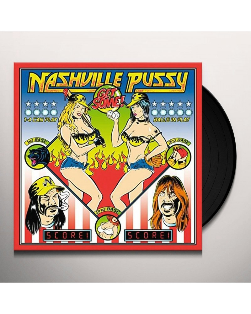 Nashville Pussy Get Some Vinyl Record $11.99 Vinyl