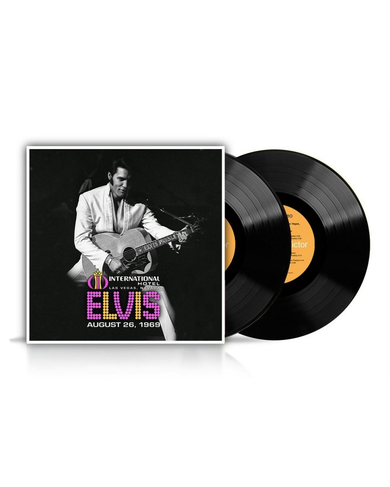 Elvis Presley Live at the International Hotel Las Vegas NV August 26 1969 2LP (Vinyl) $6.11 Vinyl