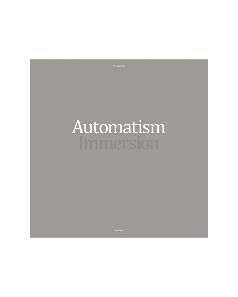 Automatism Immersion (Colored Vinyl) Vinyl Record $11.80 Vinyl