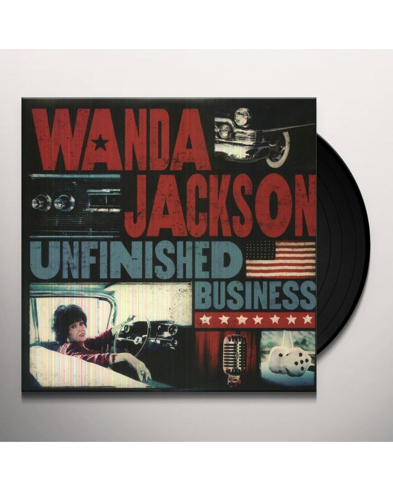 Wanda Jackson UNFINISHED BUSINESS Vinyl Record $13.95 Vinyl