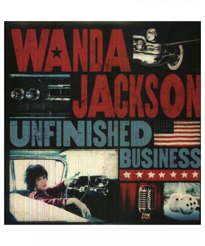 Wanda Jackson UNFINISHED BUSINESS Vinyl Record $13.95 Vinyl
