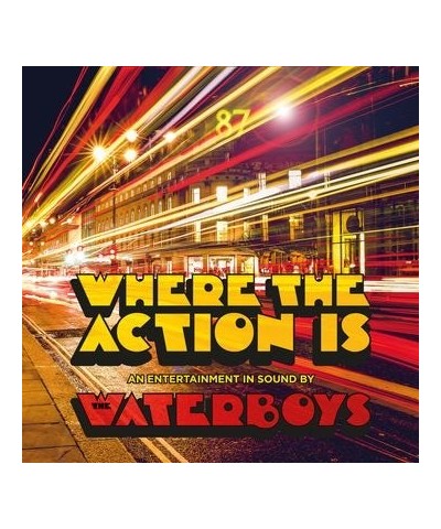 The Waterboys Where The Action Is Vinyl Record $9.40 Vinyl