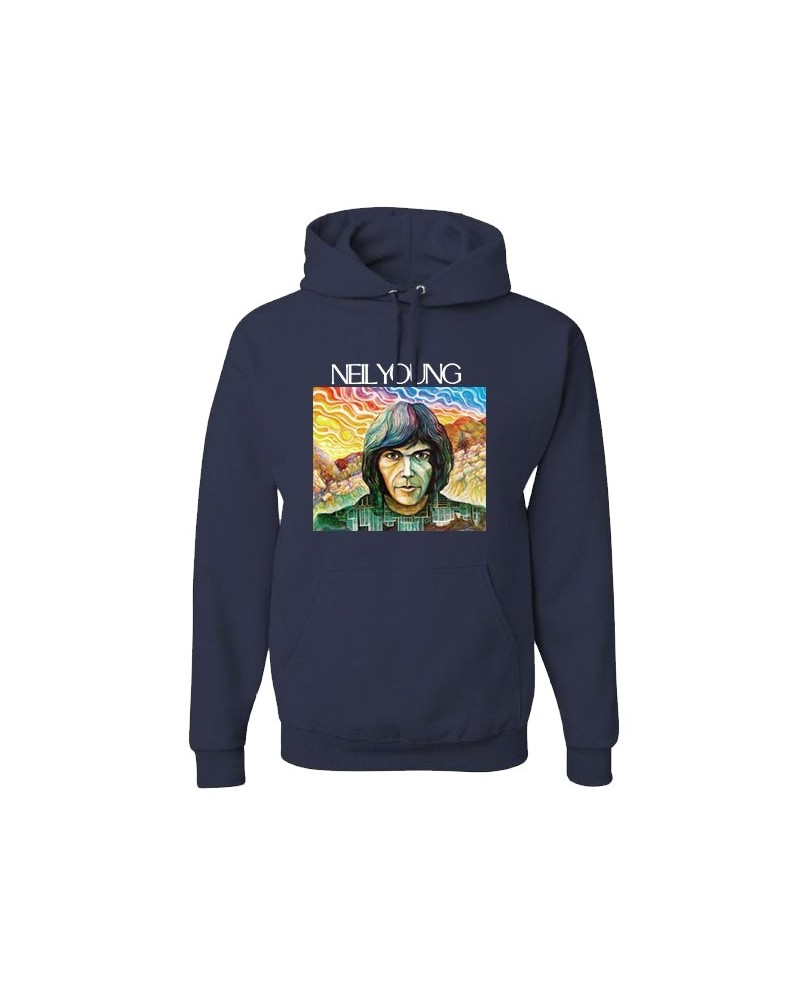 Neil Young Self Titled Organic Pullover Hoodie $27.00 Sweatshirts