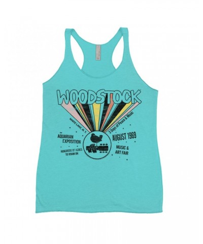 Woodstock Ladies' Tank Top | An Aquarian Exposition Shirt $11.00 Shirts