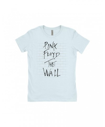 Pink Floyd Ladies' Boyfriend T-Shirt | The Wall Art Shirt $11.73 Shirts