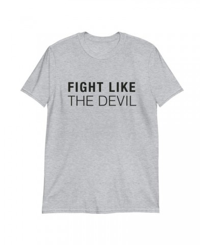 Onlap T-shirt Fight Live the Devil gris $7.27 Shirts